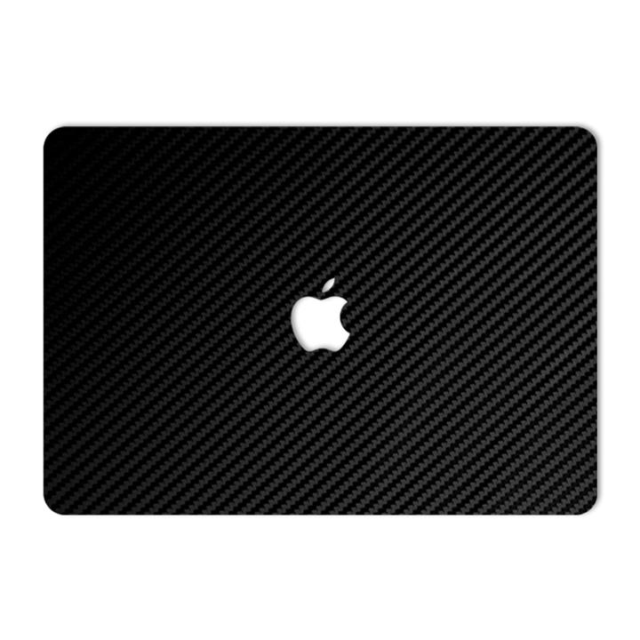 برچسب پوششی ماهوت طرح ‌Black Carbon مناسب برای لپ تاپ Macbook 12inch Retina MAHOOT Black Carbon Cover Sticker for Apple MacBook 12inch Retina